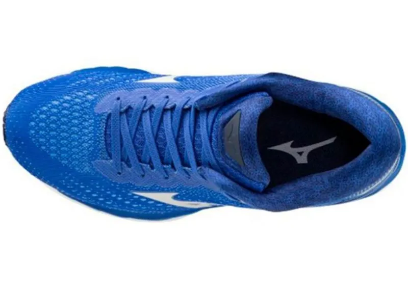 Mizuno Women's Wave Sky 3 Blue/Grey-3